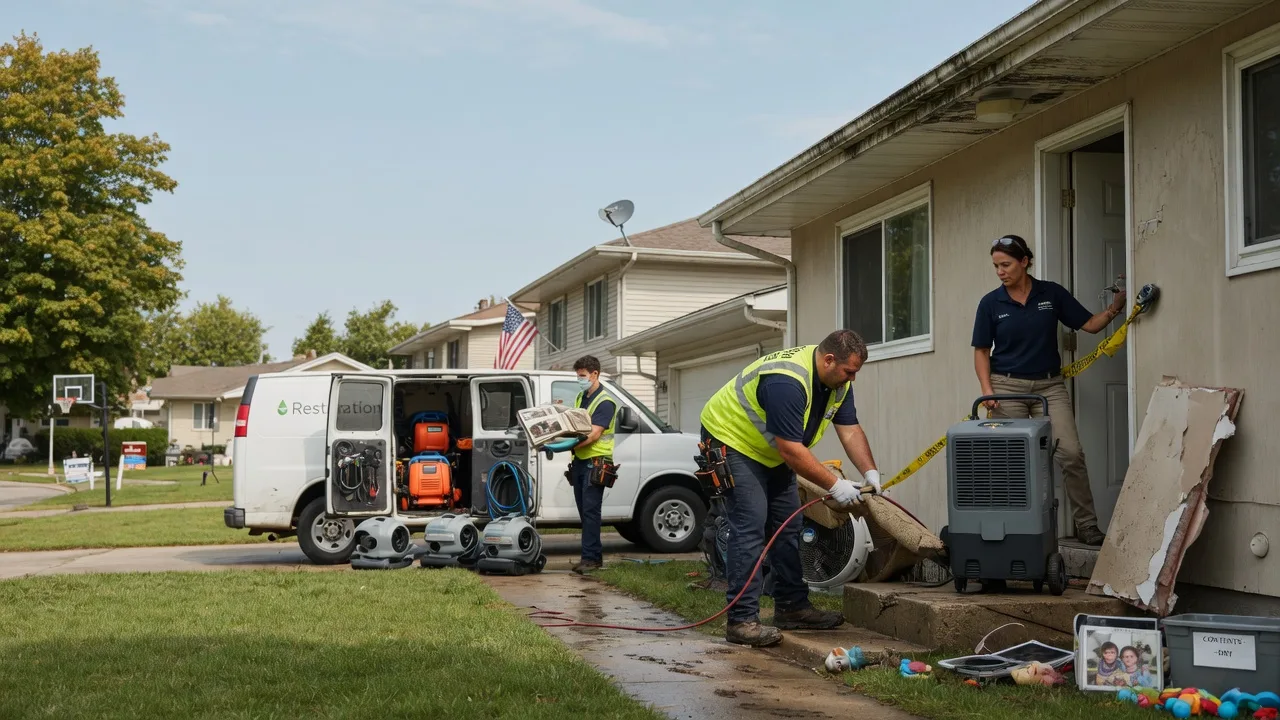 Water Damage Restoration in Batesland, SD near me